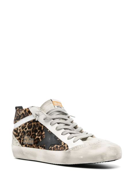 Sneakers Mid Star con stampa leopardata Golden goose - donna GOLDEN GOOSE | GWF00122F00376681933